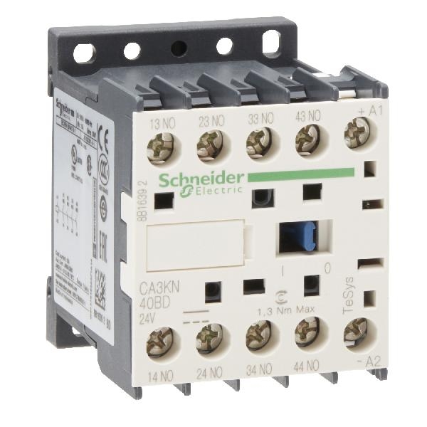CA3KN40BD SCHNEIDER Contacteur AUXILIAIRE 4F VIS 24V DC