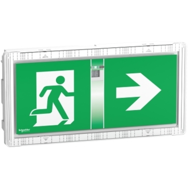 4 Blocs de secours IP 42 LED report def