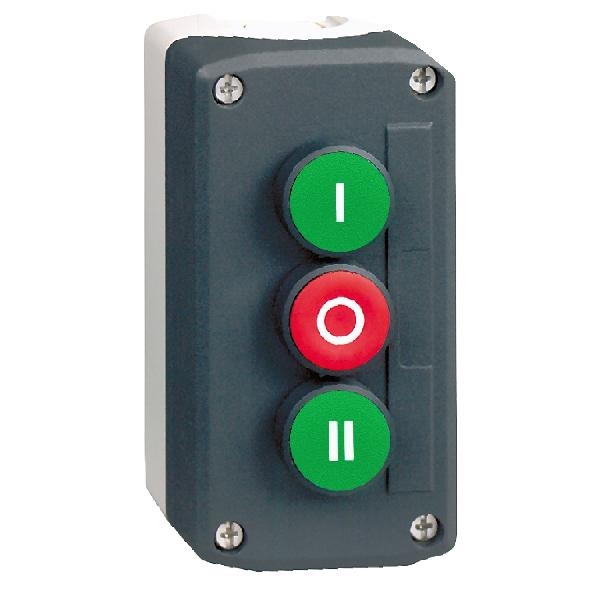 BOITE AVEC 3 BOUTONS