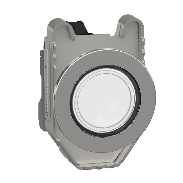 XB4FVG1 SCHNEIDER voyant DEL flush blanc 120V