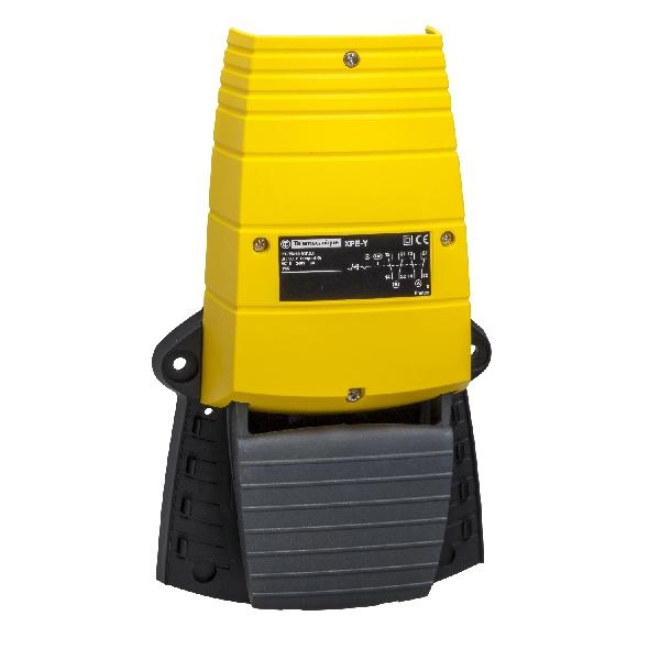 INT PEDALE PLASTIQUE JAUN