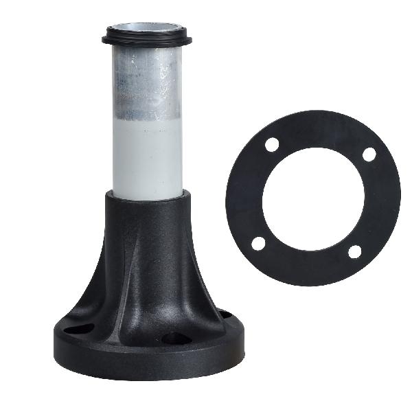 TUBE ALU 100MM PIED PLAST