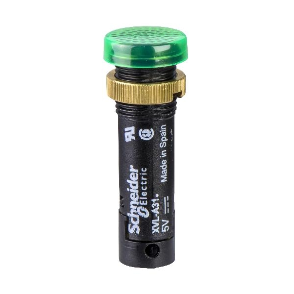 XVLA323 SCHNEIDER VOYANT ROND VERT 12VDC DIAM 12 IP 40