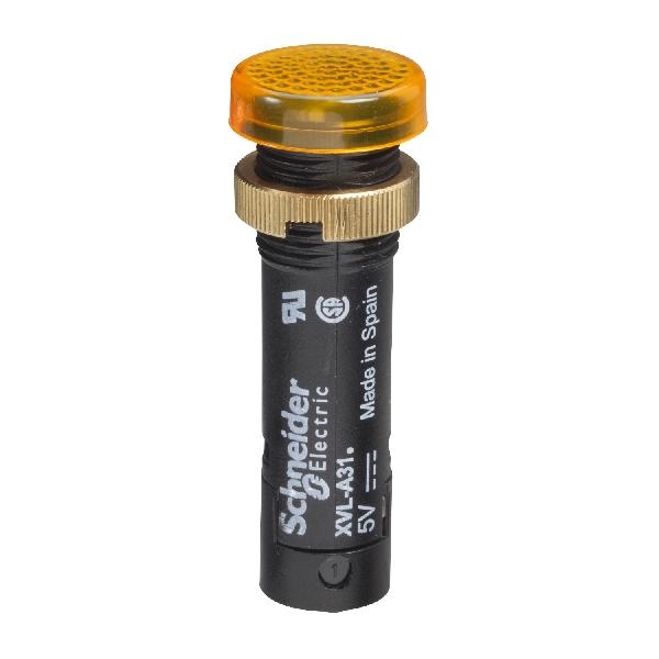 XVLA345 SCHNEIDER VOYANT ROND JAUNE 48VDC DIAM 12 IP 40