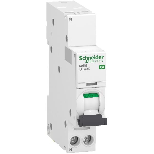 A9PK1632 SCHNEIDER Disjoncteur modulaire iDT40K XA 1PN courbe C 32A 4.5kA