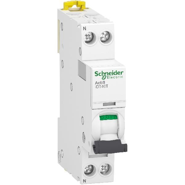 A9P22602 SCHNEIDER Disjoncteur modulaire Idt40t 1PN 2A courbe C 6kA