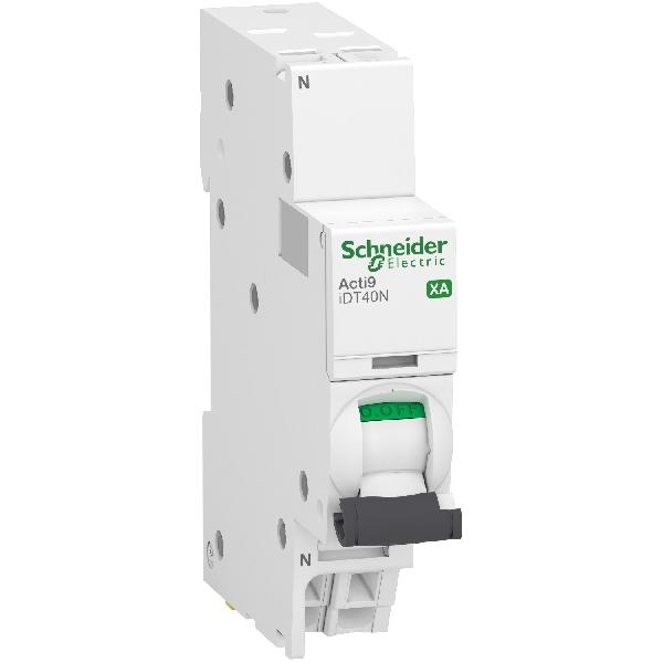 A9PA4610 SCHNEIDER Disjoncteur modulaire iDT40N XA 1PN courbe C 10A 10kA A9PA4610 SCHNEIDER Disjoncteur modulaire iDT40N XA 1PN courbe C 10A 10kA