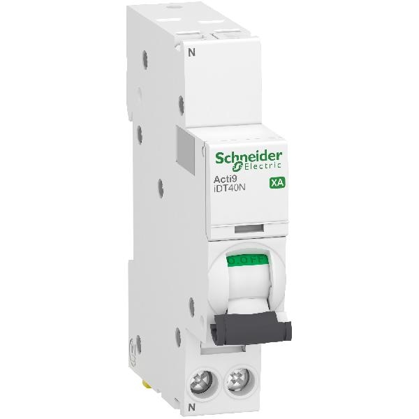 A9PE4620 SCHNEIDER Disjoncteur modulaire iDT40N XA 1PN courbe C 20A 10kA