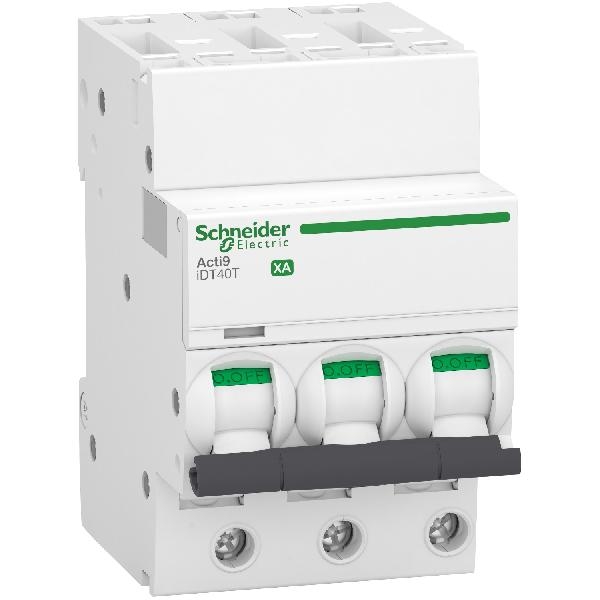 A9PA2340 SCHNEIDER Disjoncteur modulaire iDT40T XA 3P courbe C 40A 6kA