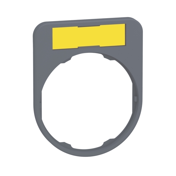 PORTE-ETIQUETTE PLAT 40X50 GRI