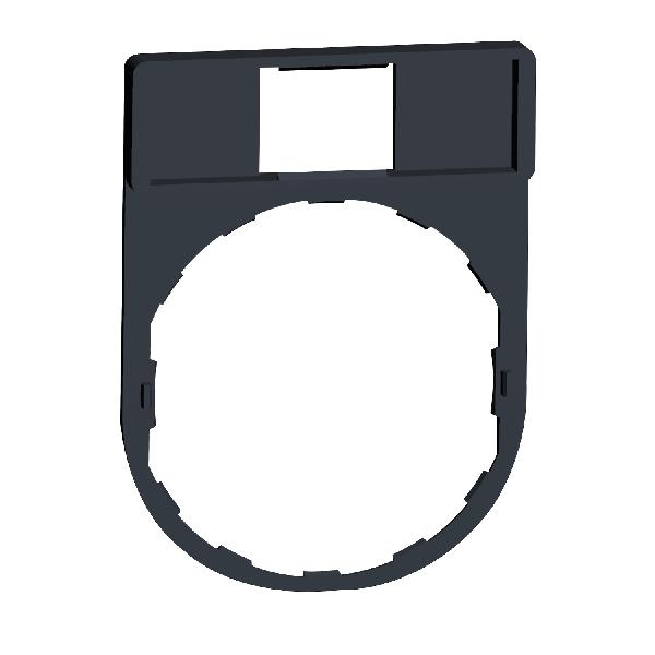 Porte étiquette 30 x 40 mm standard sans étiquette