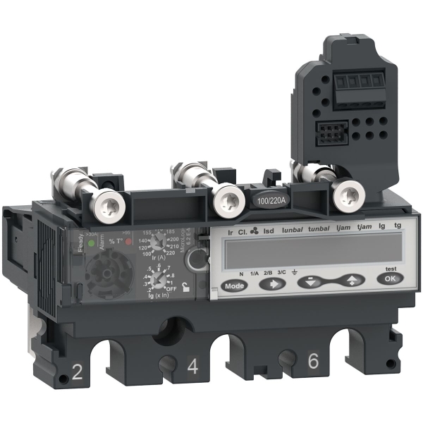 Déclencheur NSX100 3P3D MICROLOGIC 6.2EM 25A