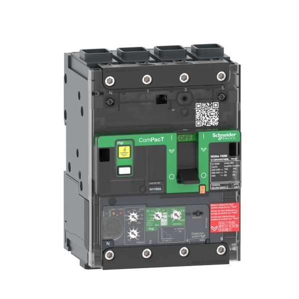 C12F44V160L SCHNEIDER Disjoncteur différentiel Vigi NSXmF 4P4D 160A Micrologic 4.1 36KA ELINK C12F44V160L SCHNEIDER Disjoncteur différentiel Vigi NSXmF 4P4D 160A Micrologic 4.1 36KA ELINK