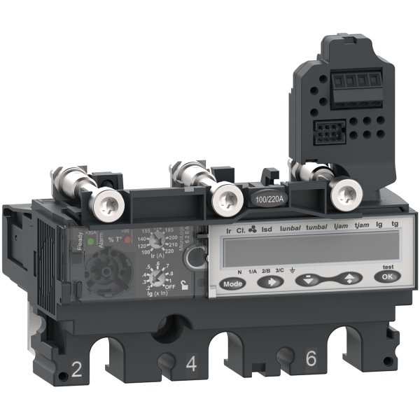 Déclencheur NSX160 3P3D 150A MICROLOGIC 6.2EM