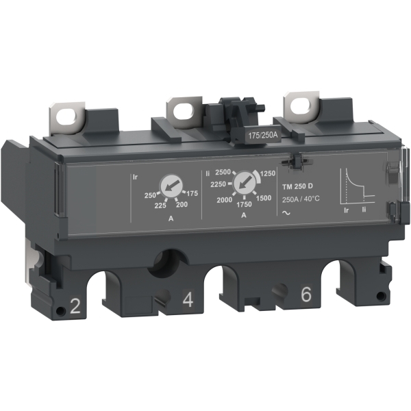 Déclencheur NSX250 3P3D 200A TMD