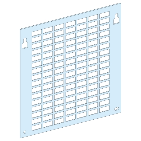 Platine perforée plate 4M L600