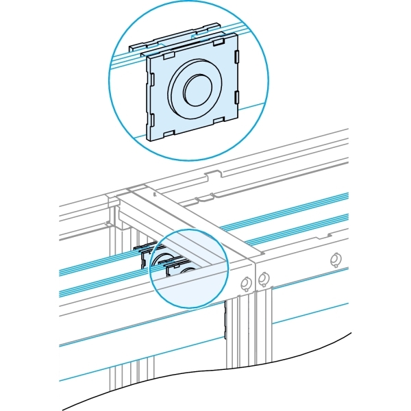 Eclisse JdB horizontal 50/60mm