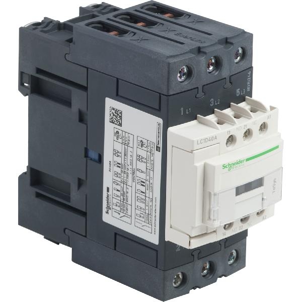 LC1D40AM7 SCHNEIDER Contacteur 3P 40A BOB 220Vca