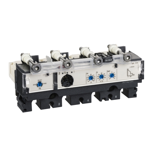 Déclencheur MICROLOGIC 2.2 100A 4P4D NSX100-250