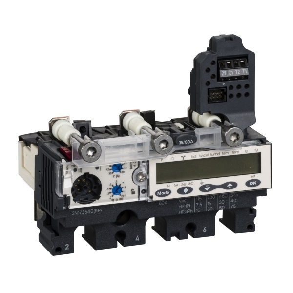 Déclencheur MICROLOGIC 6.2EM 80A 3P3D NSX100-250