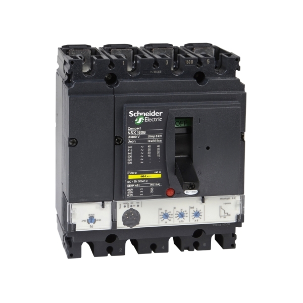 Disjoncteur ComPacT NSX160N ML 2.2 100A 4P4D 50KA