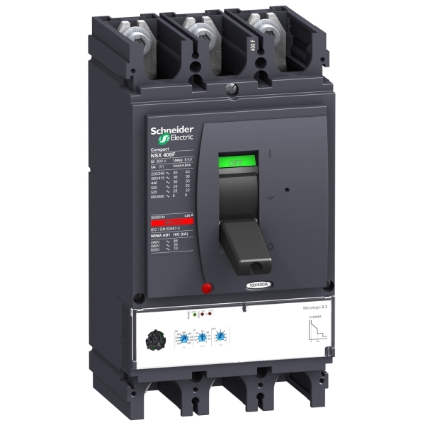 Disjoncteur ComPacT NSX400F ML 2.3 250A 3P3D 36KA