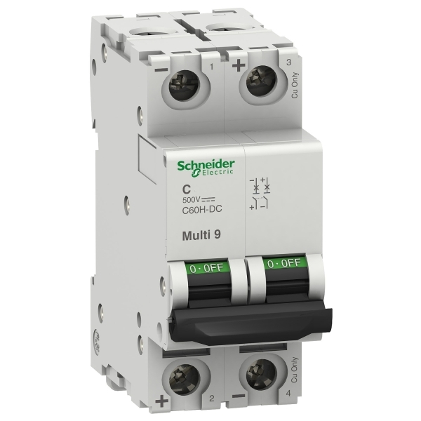 DISJ C60H-DC 500VDC 5A 2P C