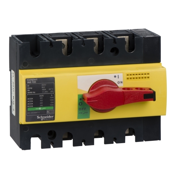 INTER SECT INS100 3P 100A R J - INTE