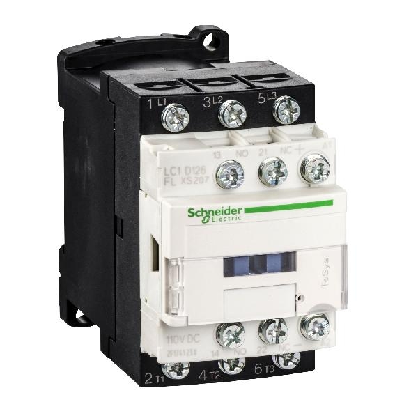 LC1D126FLXS207 SCHNEIDER Contacteur 3P 12A BOB 110V CC CF