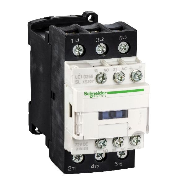 LC1D256SLXS207 SCHNEIDER Contacteur 3P 25A BOB 72V CC CF