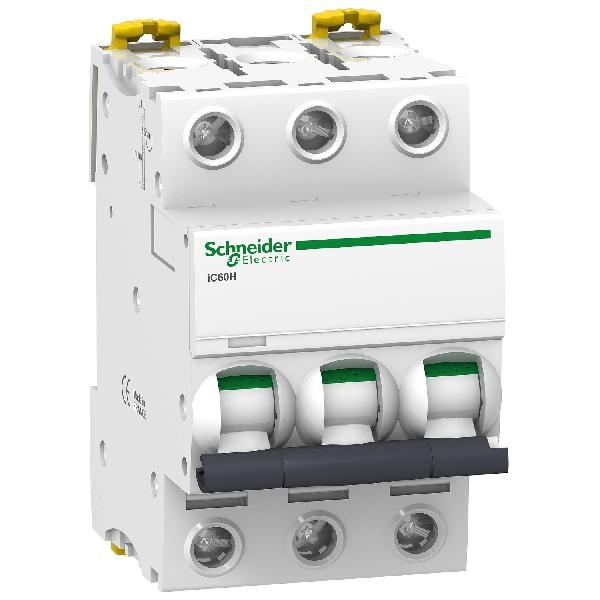 A9F84301 SCHNEIDER Disjoncteur modulaire IC60H 3P 1A courbe C A9F84301 SCHNEIDER Disjoncteur modulaire IC60H 3P 1A courbe C