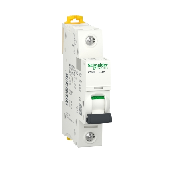 A9F94103 SCHNEIDER Disjoncteur modulaire IC60L 1P 3A courbe C A9F94103 SCHNEIDER Disjoncteur modulaire IC60L 1P 3A courbe C